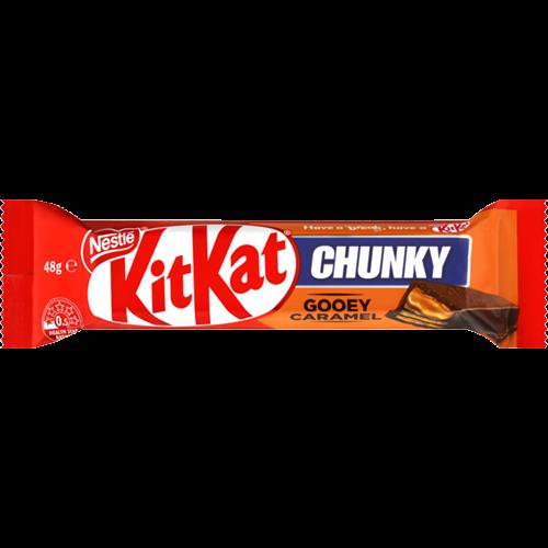 Nestle Kit Kat Chunky Gooey Caramel Chocolate Bar 36 x 36 x 1.3g