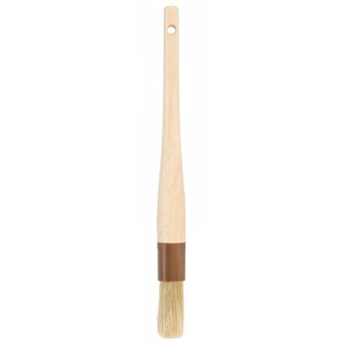 YesChef Thermo Crimp Pastry Brush Rubber Wood Rnd 30mm 1pk