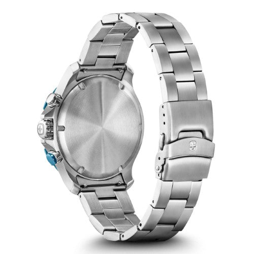 Watch - WENGER Seaforce Chrono 43mm Blue Dial SS Bracelet