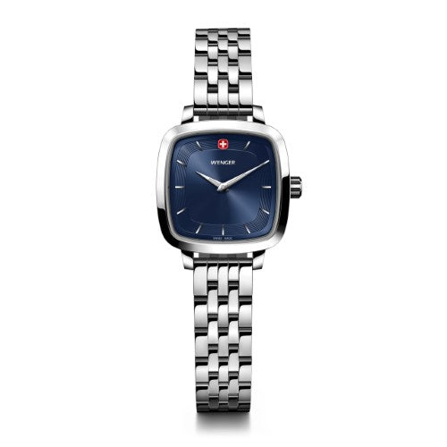 Watch - WENGER Vintage Classic 27mm Blue Dial SS Bracelet