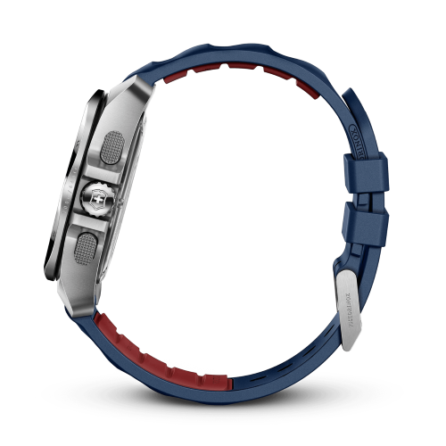 Watch - VICTORINOX I.N.O.X Chr 43mm Blue Rubber Strap Blue Dial