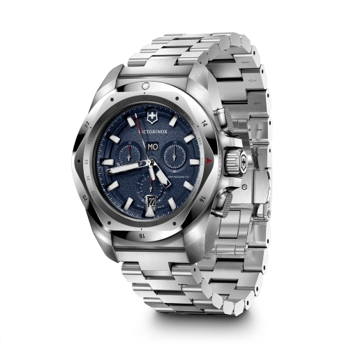 Watch - VICTORINOX I.N.O.X Chro 43mm SS Bracelet Blue Dial