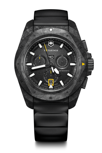 Watch - VICTORINOX I.N.O.X Chr + Acc Wal 43mm Black Para Strap Black Dial