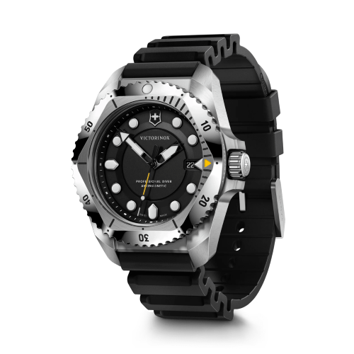 Watch - VICTORINOX Dive Pro 43mm Black Rubber Strap Black Dial