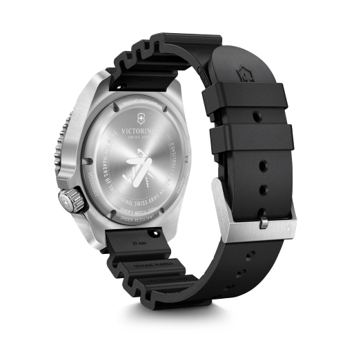 Watch - VICTORINOX Dive Pro Auto 43mm Black Rubber Strap Black Dial