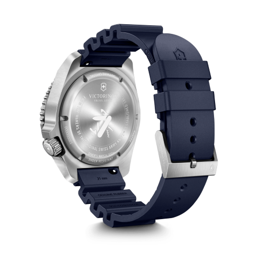 Watch - VICTORINOX Dive Pro Auto 43mm Blue Rubber Strap Blue Dial