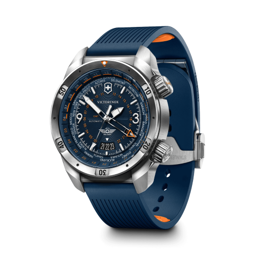 Watch - VICTORINOX Air Pro Auto 43mm Blue Dial & Strap