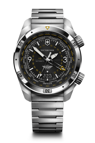 Watch - VICTORINOX Air Pro Auto 43mm Black Dial Bracelet