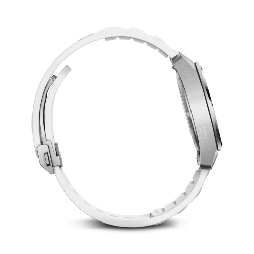 Watch - VICTORINOX I.N.O.X. Small Auto 32mm White Rubber Strap White Dial