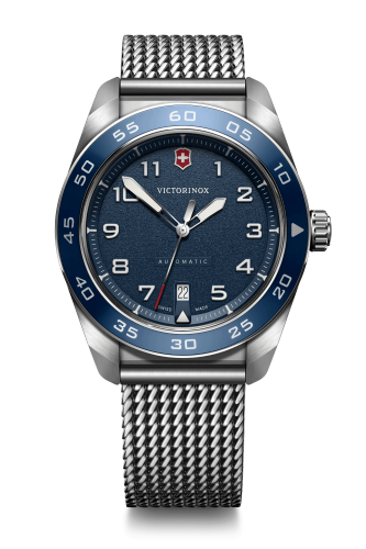 Watch - VICTORINOX Swiss Army Auto 42mm SS Bracelet Blue Dial