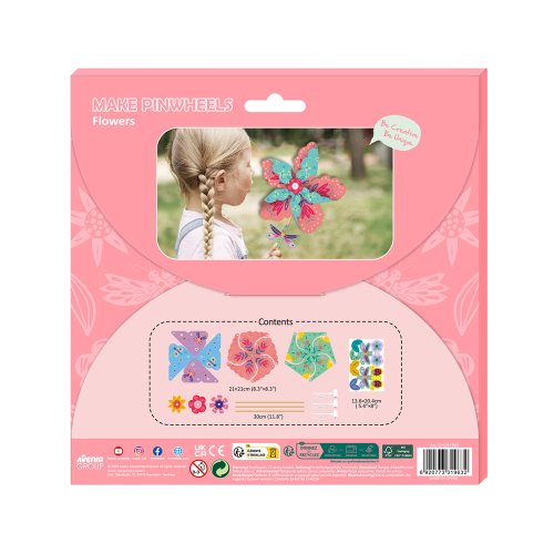 Craft Kit - Avenir Everyday Craft PINWHEELS FLOWERS