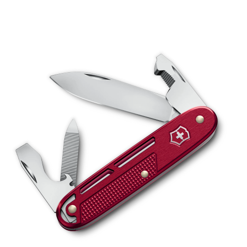 Swiss Army Knife - VICTORINOX SAK Synergy Alox (Red)