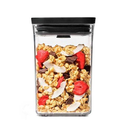 Small Square Container - OXO Good Grips POP Short 1L (Black)