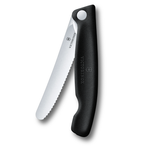 Folding Picnic Knife - VICTORINOX Swis Classic 11cm (Black)