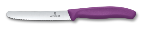 Steak/Tomato Knife - VICTORINOX SWISS CLASSIC 11cm (Purple)