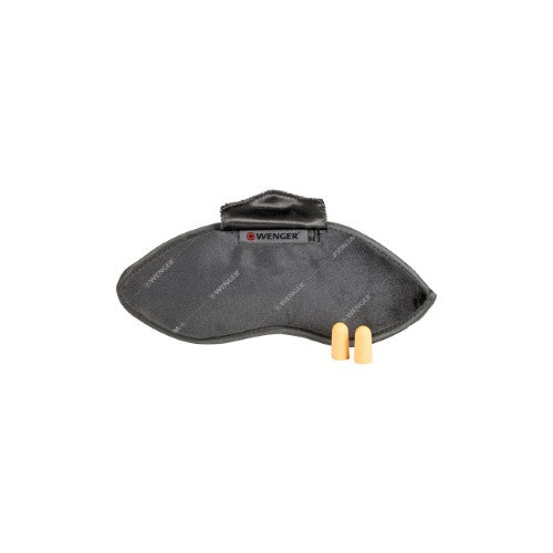 Eye Mask and Ear Plugs Set - WENGER Accessories (Black)