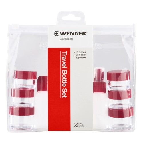 Travel Bottle Set - WENGER Accessories (10 Piece)