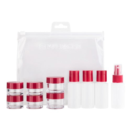 Travel Bottle Set - WENGER Accessories (10 Piece)