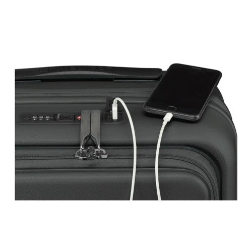 2pc Hardside Luggage - WENGER Skyon Set (Anthracite)