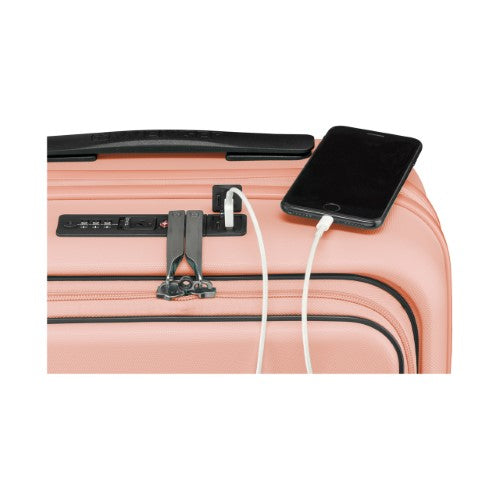 2pc Hardside Luggage Set - WENGER Skyon (Peach)(