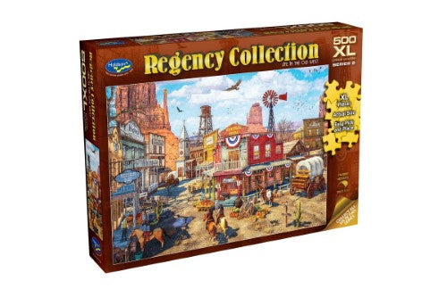 Jigsaw Puzzle - Regency Collection Series 2 Life in the Old West (500 XL Piece)