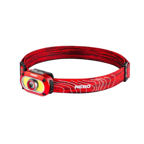 Rechargeable Headlamp - NEBO Mycro 550+ (Red)