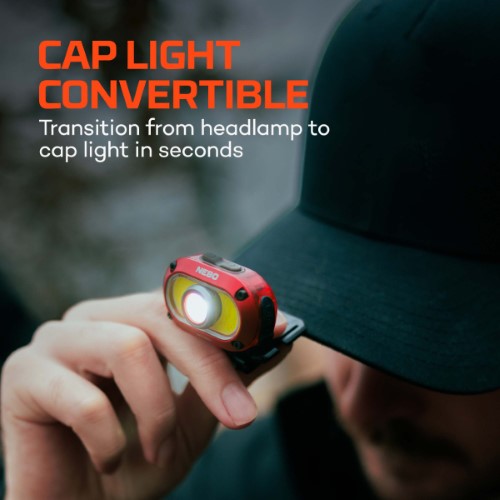 Rechargeable Headlamp - NEBO Mycro 550+ (Red)