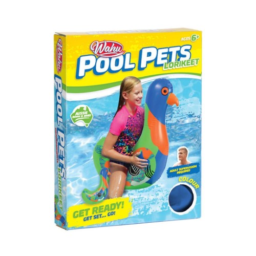 Pool Toy - Wahu Pets Rainbow Lorikeet Racer