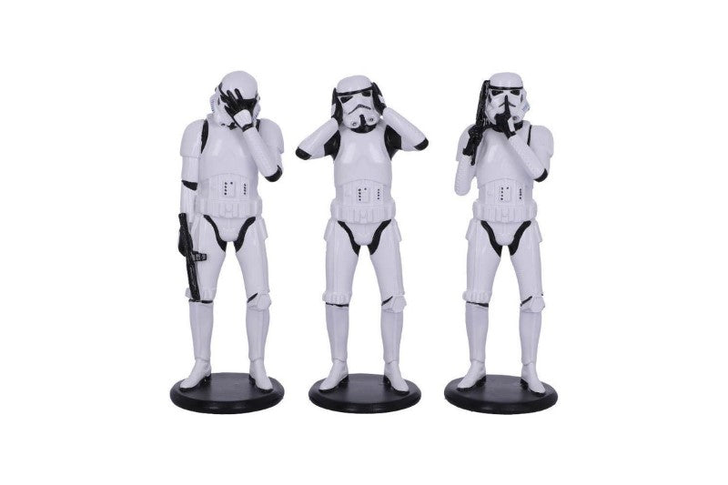 Ornament - NEMESIS NOW THREE WISE STORMTROOPERS (14CM)