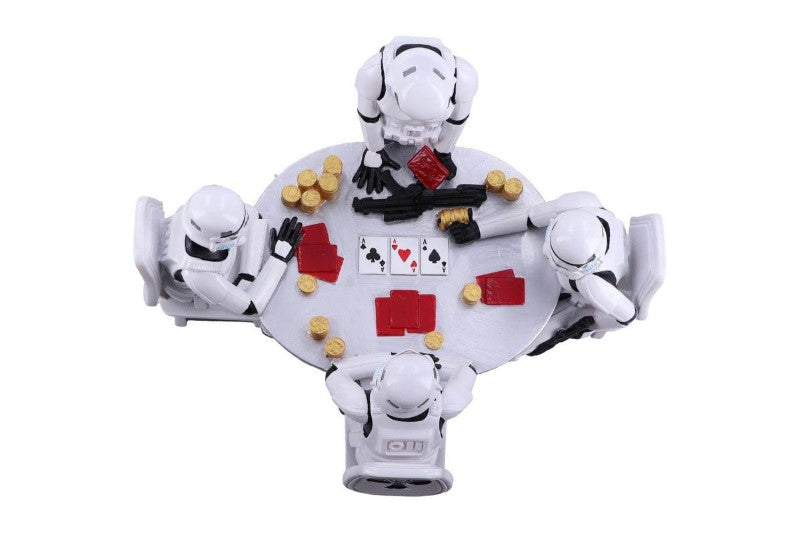 Ornament - NEMESIS NOW STORMTROOPER POKER FACE (18.3CM)