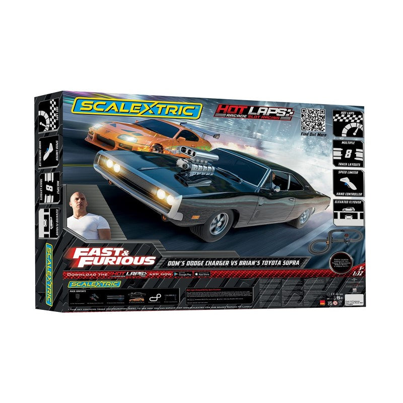 SCALEXTRIC FAST & FURIOUS HOT LAPS RACE SET