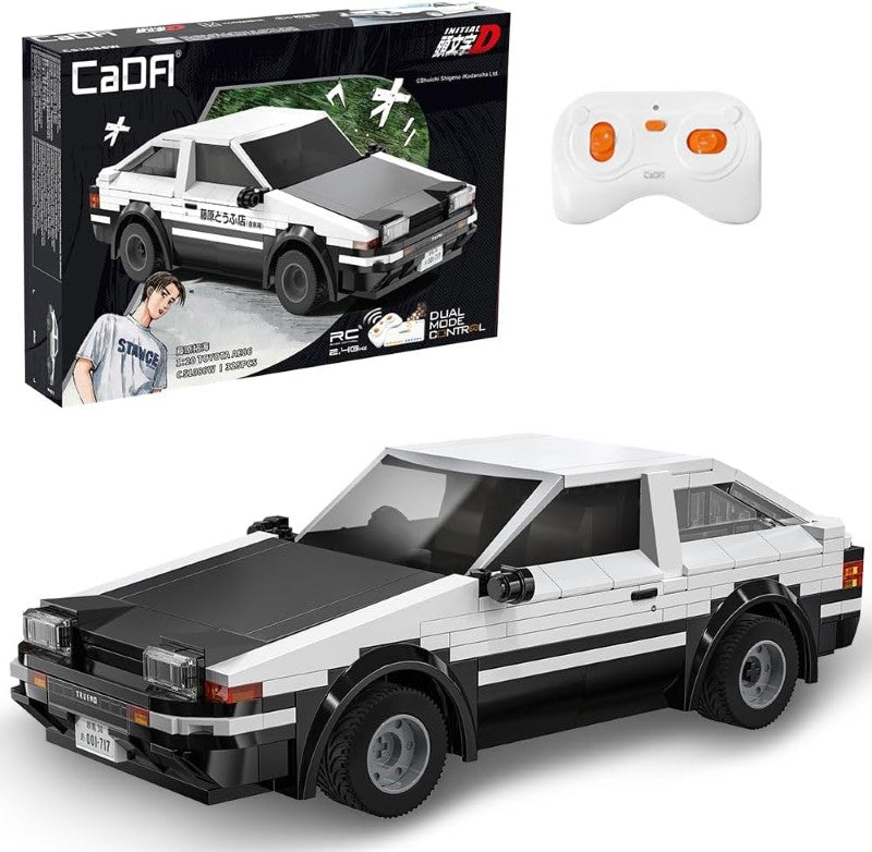 Building Model Car - CADA 1:20 TOYOTA AE86