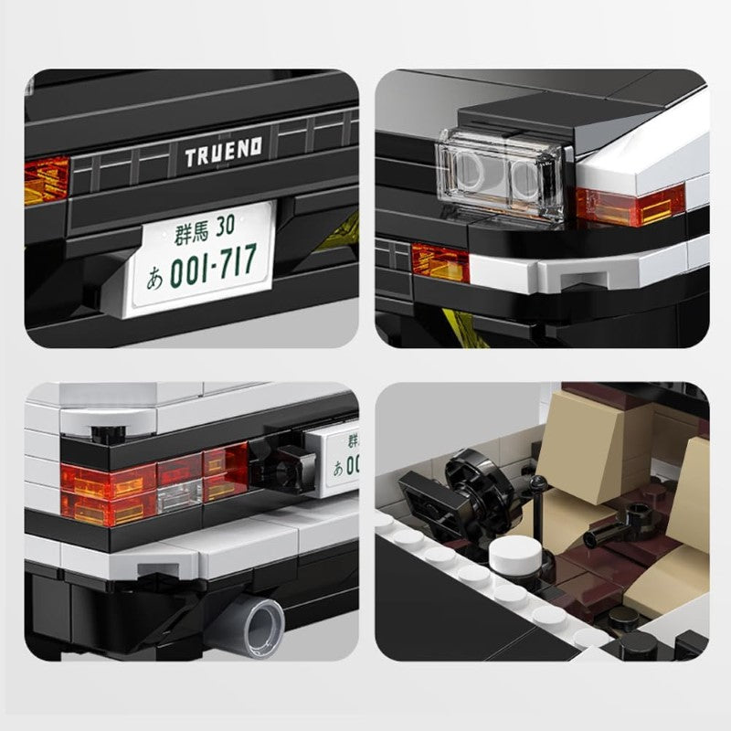 Building Model Car - CADA 1:20 TOYOTA AE86