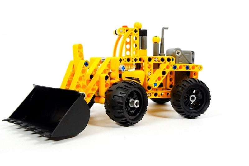 Brick Model Kit - CADA PULLBACK WHEEL LOADER