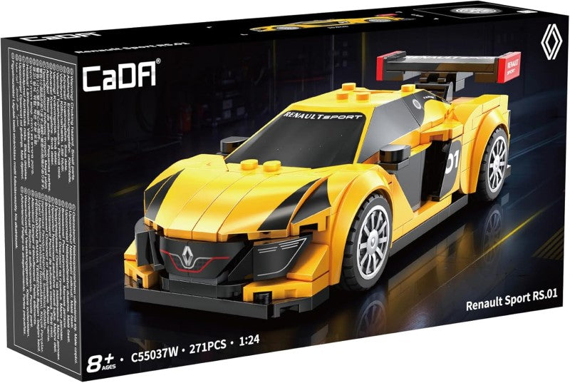 Brick Model Car Kit - CADA 1:24 RENAULT SPORT RS.01