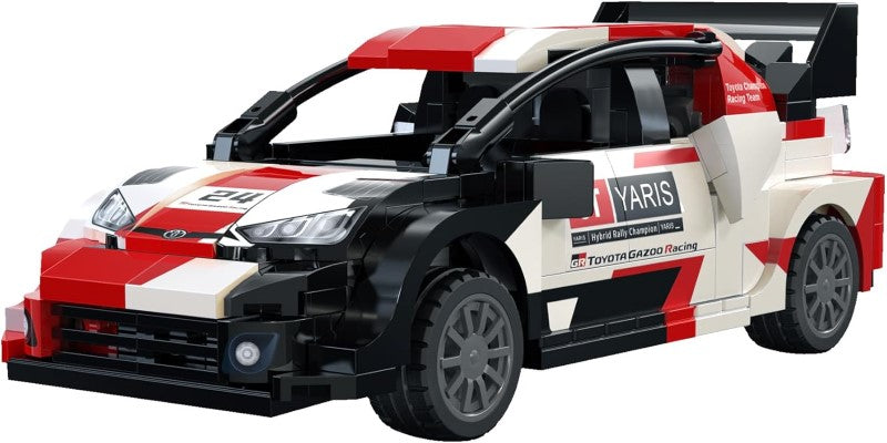 Brick Model Car Kit - CADA 1:24 TOYOTA GR YARIS RALLY CAR (LICENSED)