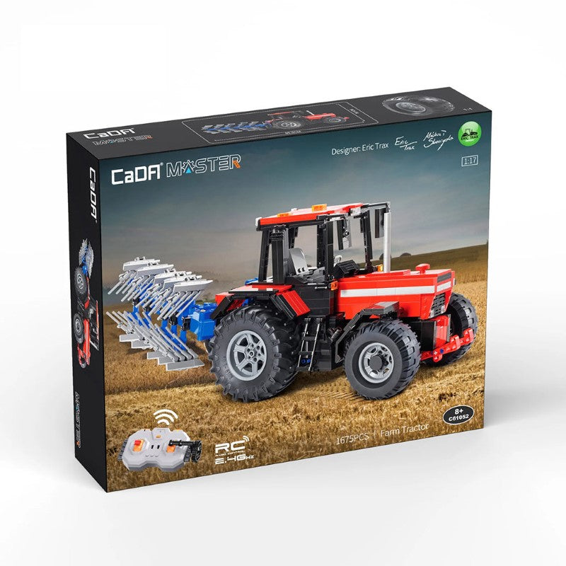Building Model Kit - CADA 1:17 BRICK FARM TRACTOR R/C