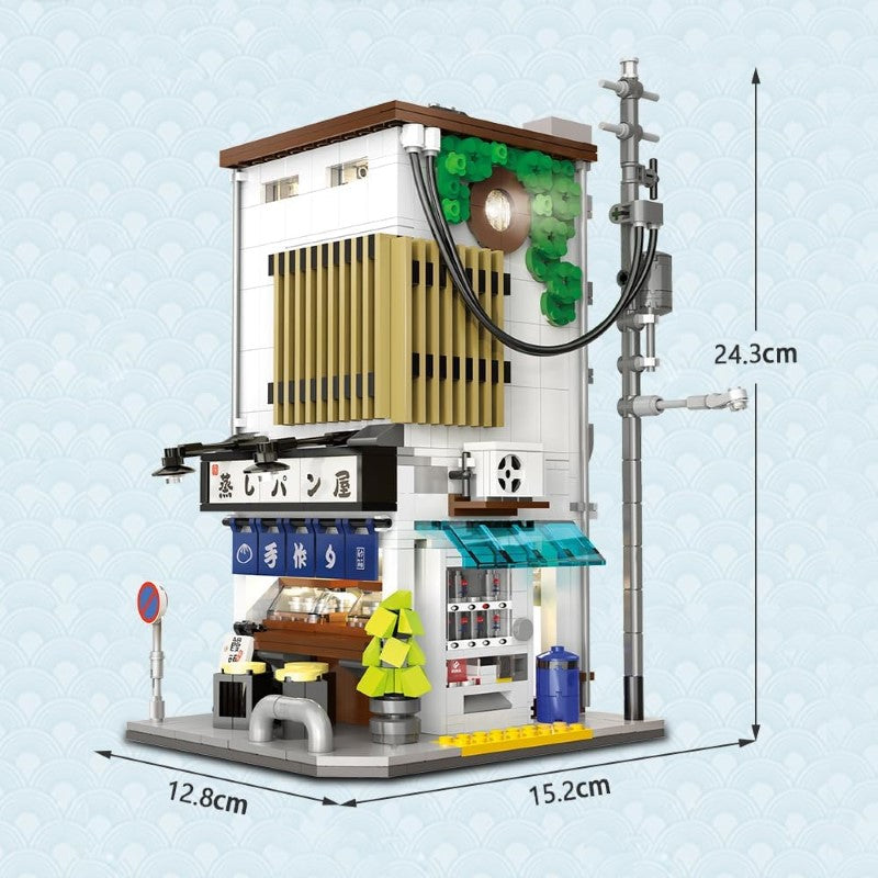 Building Model Kit - CADA JAPANESE-STYLE STEAMED BUN SHOP