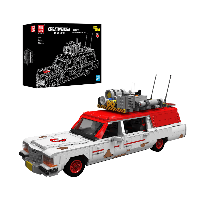 Building Model Kit - Mould King 1:14 GHOST HUNTER BUS