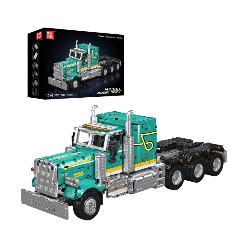 Building Model Kit - Mould King 1:16 PETER AMERICAN TRUCK RC