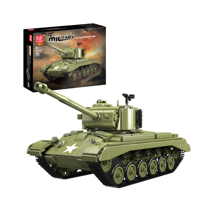 Building Model Kit - Mould King M26 PERSHING TANK RC