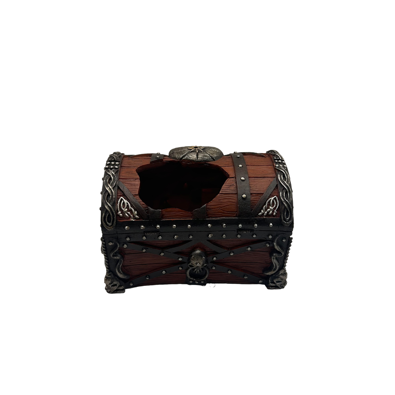 Aquatic Ornament - Treasure Chest (15 x 10 x 9cm)