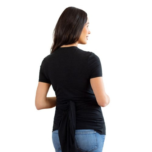 Moby - Bump & Beyond Tshirt Wrap - Sz1 - Black