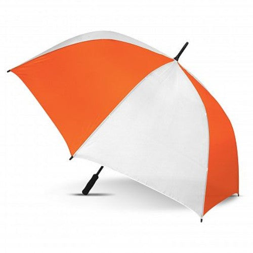 Hydra Sports Umbrella with White Panels (White / Orange)