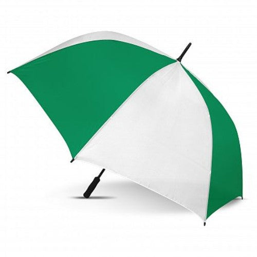 Hydra Sports Umbrella with White Panels (White / Dark Green)