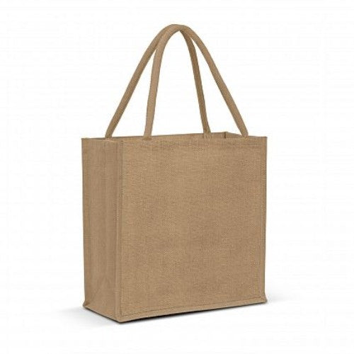Lanza Jute Tote Bag - Set of 6 (Natural)