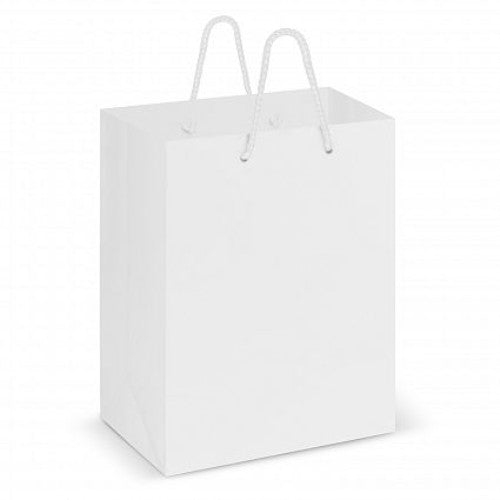 Laminated Carry Bag - Set of 30 Medium (White)