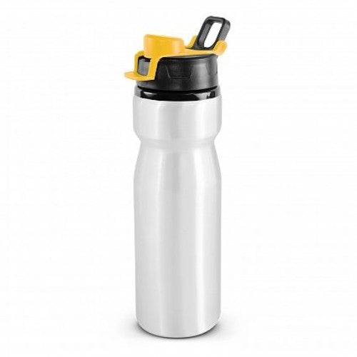 Viper Drink Bottle - Snap Cap Set of 6 (White / Yellow)