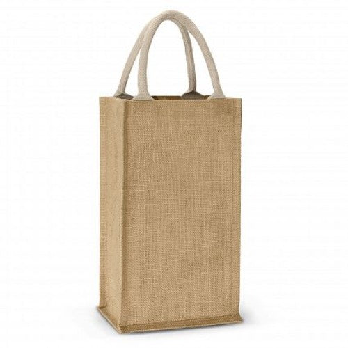 Donato Jute Double Wine Carrier - Set of 10 (Natural)