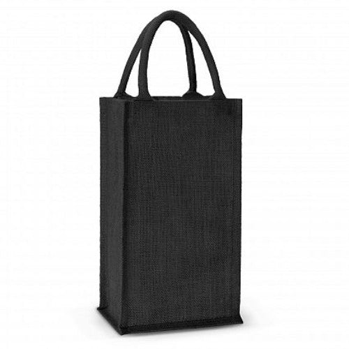 Donato Jute Double Wine Carrier - Set of 10 (Black)